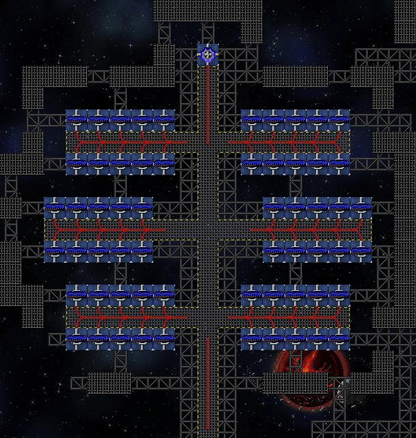 One of the station's solar arrays